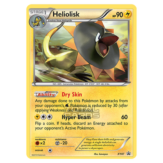 Pokemon - XY - XY Black Star Promos - Heliolisk - XY47