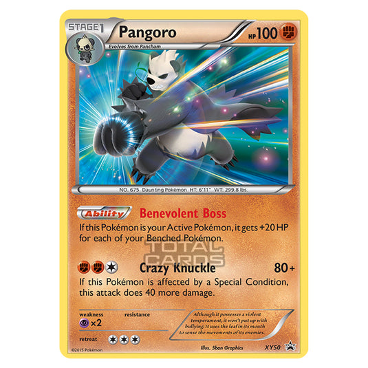 Pokemon - XY - XY Black Star Promos - Pangoro - XY50