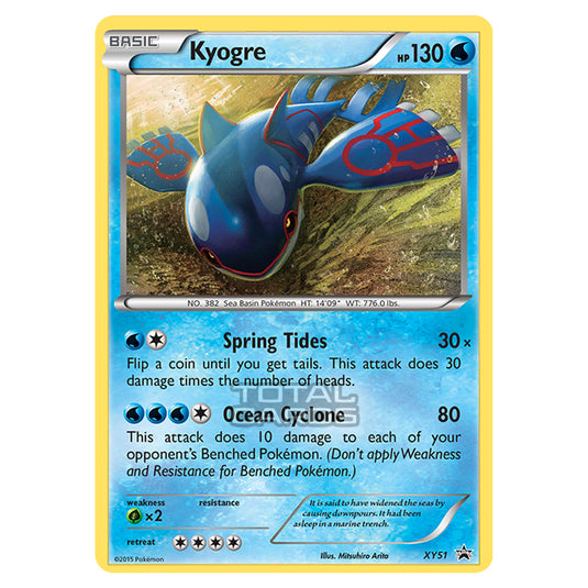 Pokemon - XY - XY Black Star Promos - Kyogre - XY51