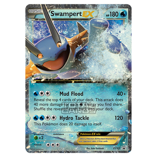 Pokemon - XY - XY Black Star Promos - Swampert EX - XY55