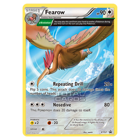 Pokemon - XY - XY Black Star Promos - Fearow - XY57