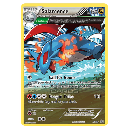 Pokemon - XY - XY Black Star Promos - Salamence - XY59