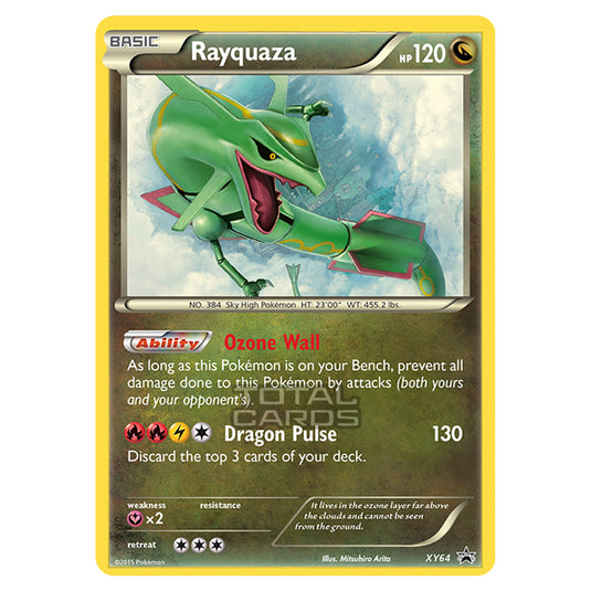 Pokemon - XY - XY Black Star Promos - Rayquaza - XY64