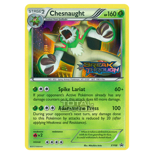 Pokemon - XY - XY Black Star Promos - Chesnaught - XY68