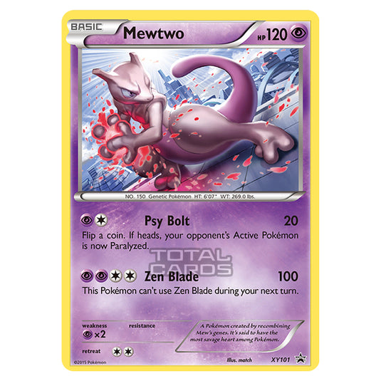 Pokemon - XY - XY Black Star Promos - Mewtwo - XY101