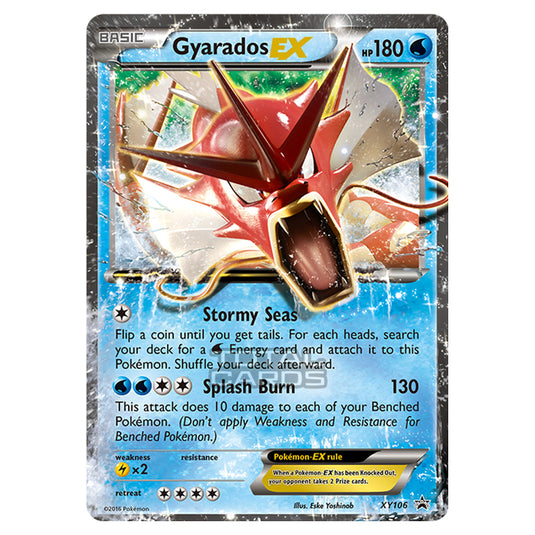 Pokemon - XY - XY Black Star Promos - Gyarados EX - XY106