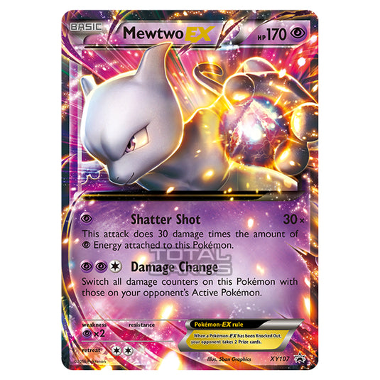 Pokemon - XY - XY Black Star Promos - Mewtwo EX - XY107