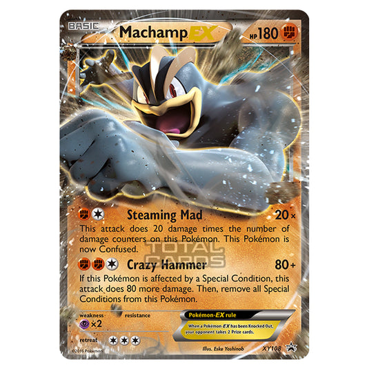 Pokemon - XY - XY Black Star Promos - Machamp EX - XY108