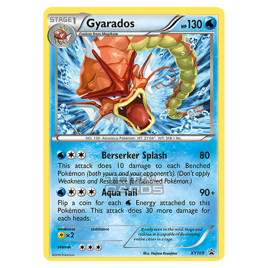 Pokemon - XY - XY Black Star Promos - Gyarados - XY109