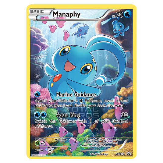 Pokemon - XY - XY Black Star Promos - Manaphy - XY113