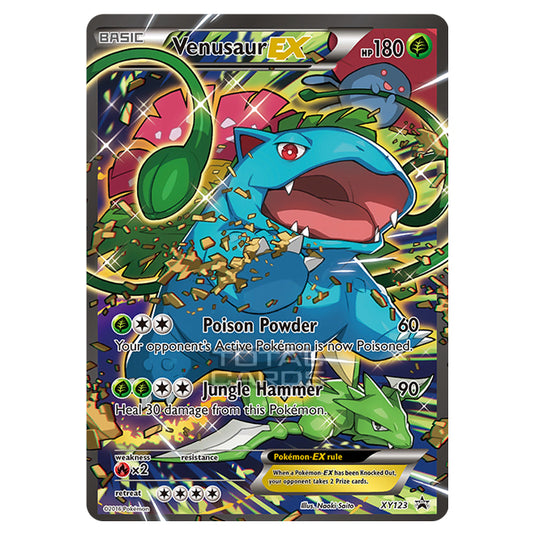 Pokemon - XY - XY Black Star Promos - Venusaur EX - XY123