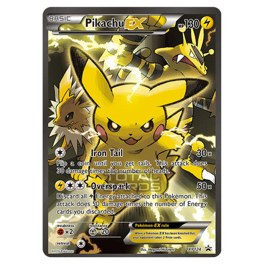 Pokemon - XY - XY Black Star Promos - Pikachu EX - XY124