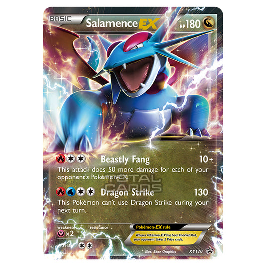 Pokemon - XY - XY Black Star Promos - Salamence EX