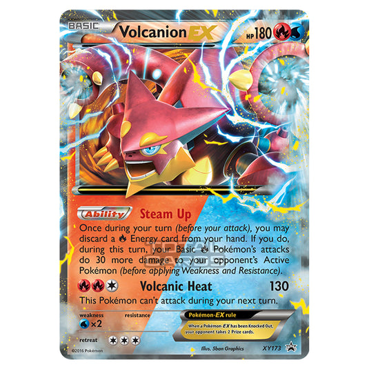 Pokemon - XY - XY Black Star Promos - Volcanion EX - XY173