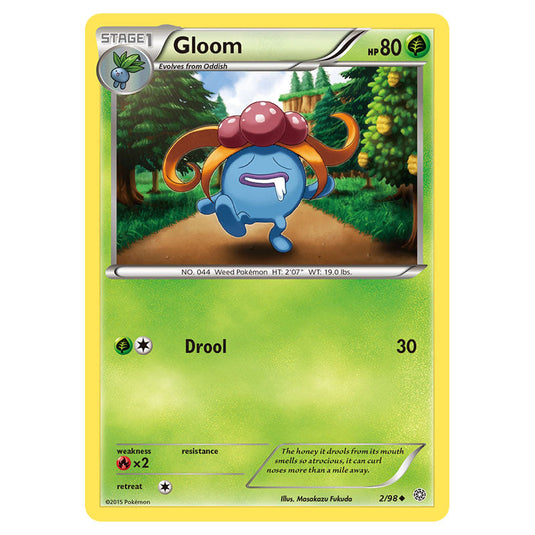 Gloom 2 card from the Pokemon set Ancient Origins