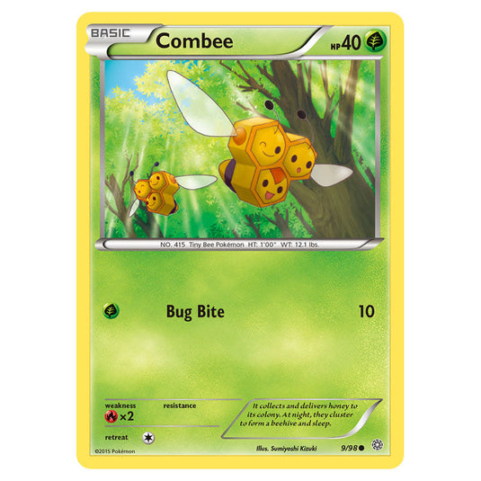 Combee 9 card from the Pokemon set Ancient Origins