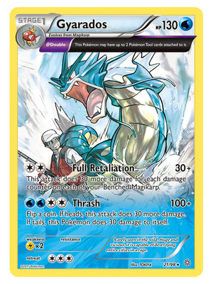 Pokemon - XY - Ancient Origins - Gyarados - 21/98