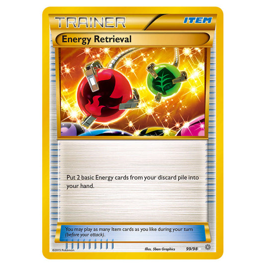 Energy Retrieval 99 card from the Pokemon set Ancient Origins