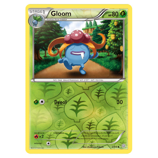 Gloom 2 card from the Pokemon set Ancient Origins