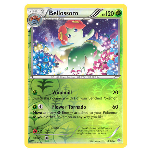 Bellossom 4 card from the Pokemon set Ancient Origins