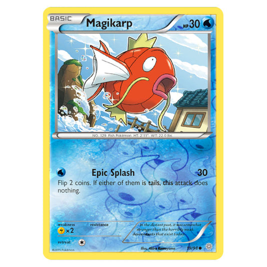 Magikarp 19 card from the Pokemon set Ancient Origins