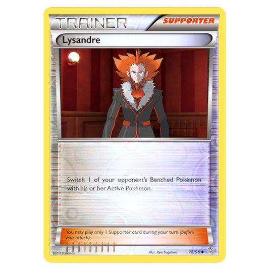 Lysandre 78 card from the Pokemon set Ancient Origins