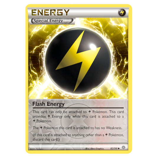 Flash Energy 83 card from the Pokemon set Ancient Origins