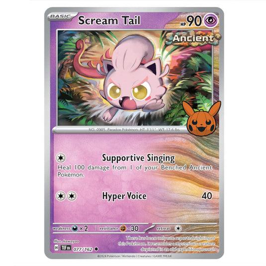 Pokemon - Scarlet & Violet - Trick or Trade 2024 - Scream Tail Pokemon - Scarlet & Violet - Trick or Trade 2024 - Scream Tail