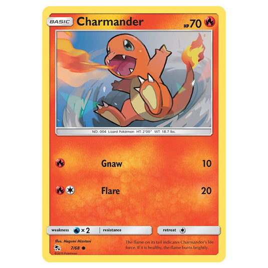 Pokemon - Sun & Moon - Hidden Fates - Charmander - 7/68