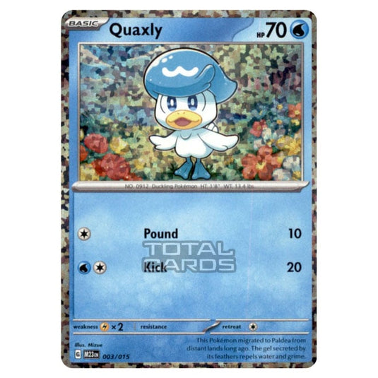 Pokemon - McDonald's Collection 2023 - Quaxly - 03/15 Pokemon - McDonald's Collection 2023 - Quaxly - 03/15