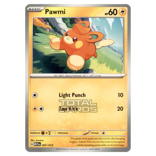 pawmi pokemon card value Pokemon - McDonald's Collection 2023 - Pawmi