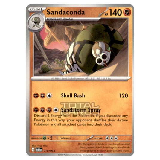 Pokemon - McDonald's Collection 2023 - Sandaconda - 10/15