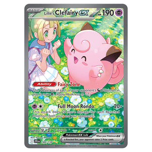 Pokemon - Scarlet & Violet - Journey Together - Lillie's Clefairy ex - 184/159