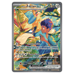 Pokemon - Scarlet & Violet - Journey Together - Hop's Zacian ex - 186/159