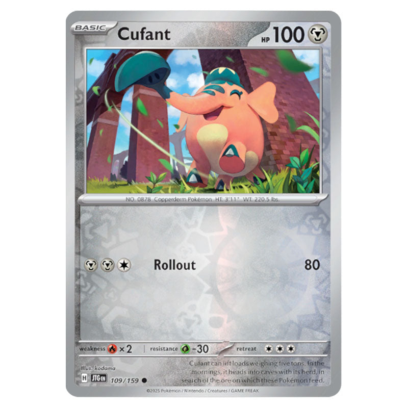 cufant pokemon card price Pokemon - Scarlet & Violet - Journey Together - Cufant - 109/159