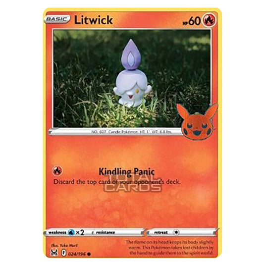 Pokemon - Trick or Trade (2023) - Litwick - 024/196