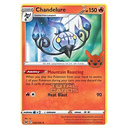 Pokemon - Trick or Trade (2023) - Chandelure - 026/196