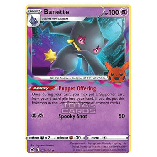 Pokemon - Trick or Trade (2023) - Banette - 073/196