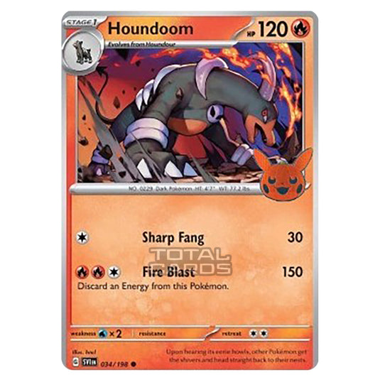 Pokemon - Trick or Trade (2023) - Houndoom - 034/198