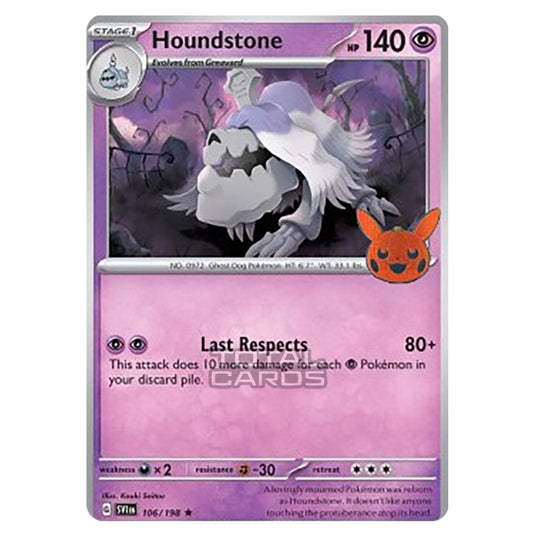 Pokemon - Trick or Trade (2023) - Houndstone - 106/198