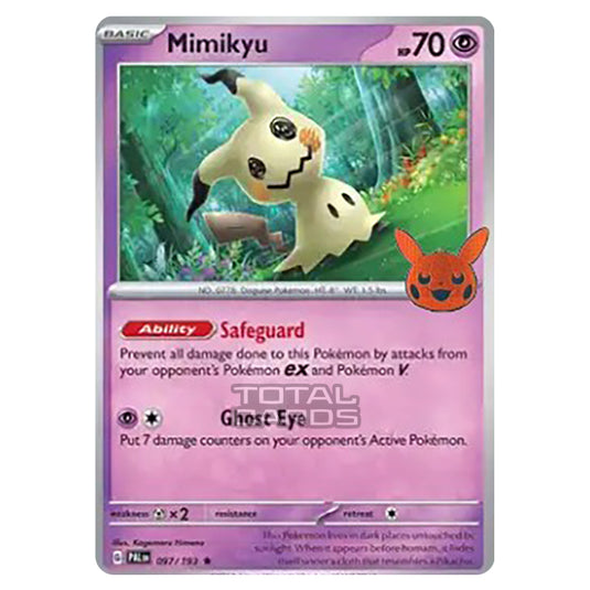 mimikyu pokemon card value trick or trade Mimikyu-Holo 2022 (081) 2020 Sword & Shield Darkness Ablaze Promo Retreat cost Pokmon TCG Halloween 2023 Trick
