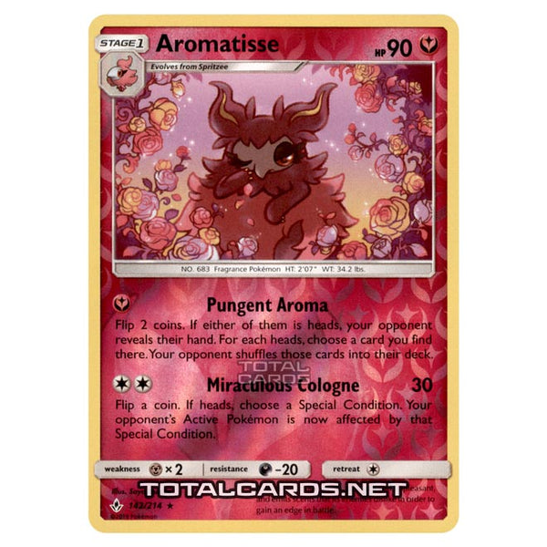 Pokemon - Sun & Moon - Unbroken Bonds - Aromatisse - 142/214