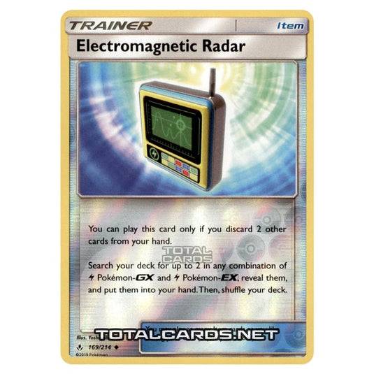 Pokemon - Sun & Moon - Unbroken Bonds - Electromagnetic Radar - 169/214 - (Reverse Holo)