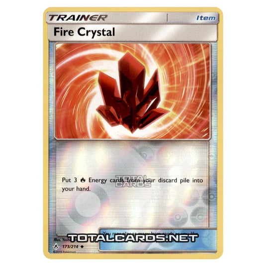 Pokemon - Sun & Moon - Unbroken Bonds - Fire Crystal - 173/214 - (Reve Pokemon - Sun & Moon - Unbroken Bonds - Fire Crystal - 173/214 - (Reve