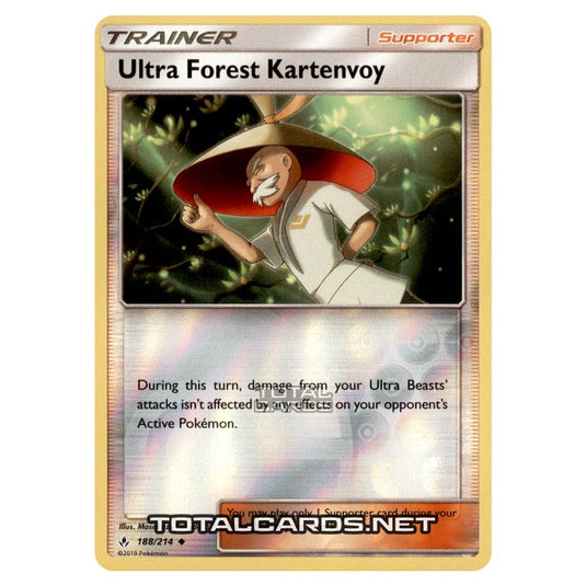 Pokemon - Sun & Moon - Unbroken Bonds - Ultra Forest Kartenvoy - 188/214 - (Reverse Holo)