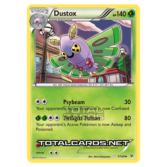 Pokemon - XY - Roaring Skies - Dustox - 7/108