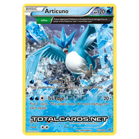 Pokemon - XY - Roaring Skies - Articuno - 17/108