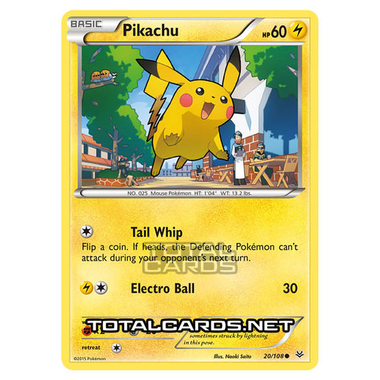 Pokemon - XY - Roaring Skies - Pikachu - 20/108