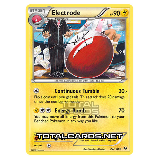 Pokemon - XY - Roaring Skies - Electrode - 22/108