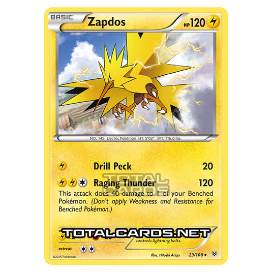 Pokemon - XY - Roaring Skies - Zapdos - 23/108